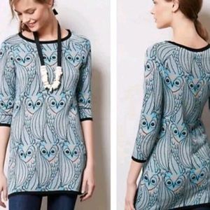 NWT HWR Owl sweater tunic